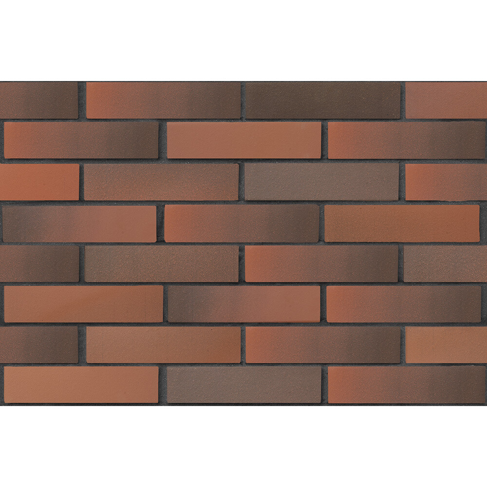 Кирпич облицовочный пустотелый красный флешинг утолщенная стенка М150/175 250х120х65 мм 1NF ЛСР (РКЗ)