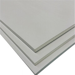 Изображение товара Гипсокартон с ПВХ покрытием 3000х1200х12,5 мм серый RAL 7038