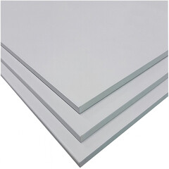 Изображение товара Гипсокартон с ПВХ покрытием 3000х1200х12,5 мм светло-серый RAL 7047