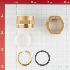 Муфта Stahlmann IWS EasyFix 32 мм х 1 1/4 ВР(г) для гофрированных труб - фото 2