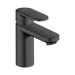 Смеситель для раковины Hansgrohe Vernis Blend однорычажный черный (71580670)