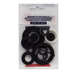 Набор сантехнических прокладок резиновых Сантехник №1 - фото 2