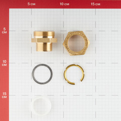 Муфта Stahlmann IWS EasyFix 20 мм х 3/4 НР(ш) для гофрированных труб - фото 2