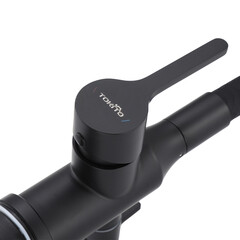 Смеситель для кухни Tokito черный с высоким изливом с подключением к фильтру однорычажный (TOK-AIS-1024BL) - фото 11