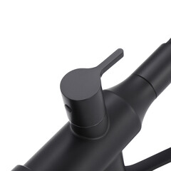 Смеситель для кухни Tokito черный с высоким изливом с подключением к фильтру однорычажный (TOK-AIS-1024BL) - фото 7