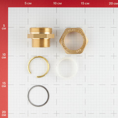 Муфта Stahlmann IWS EasyFix 25 мм х 1 НР(ш) для гофрированных труб - фото 2