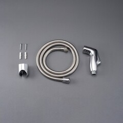 Душ гигиенический РМС со шлангом 1500 мм с держателем хром (DK-3) - фото 2