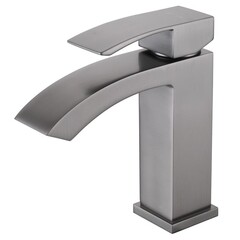 Смеситель для раковины Abber Wasserfall однорычажный никель (AF8610NG) - фото 1