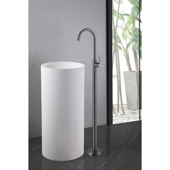 Смеситель для раковины Abber Wasser Kreis однорычажный никель (AF8141NG) - фото 3