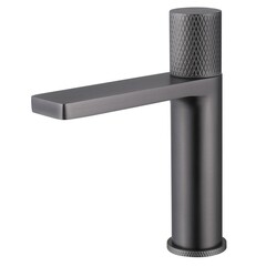 Смеситель для раковины Abber Rund поворотный переключатель никель (AF8710NG) - фото 1