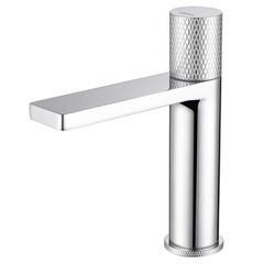 Смеситель для раковины Abber Rund поворотный переключатель хром (AF8710) - фото 1