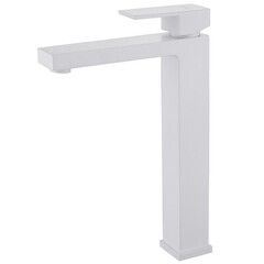 Смеситель для раковины Abber Daheim однорычажный белый (AF8211W)