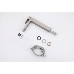 Смеситель для раковины Abber Daheim однорычажный сатин (AF8211SP) - фото 4