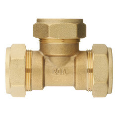 Изображение товара Тройник Stahlmann IWS EasyFix 20 х 20 х 20 мм для гофрированных труб