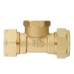 Изображение товара Тройник Stahlmann IWS EasyFix 15 мм х 1/2 ВР(г) х 15 мм для гофрированных труб