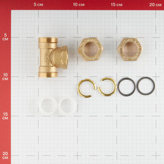 Тройник Stahlmann IWS EasyFix 15 мм х 1/2 ВР(г) х 15 мм для гофрированных труб - фото 3