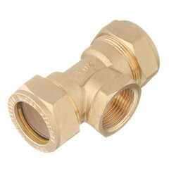 Тройник Stahlmann IWS EasyFix 20 мм х 3/4 ВР(г) х 20 мм для гофрированных труб - фото 2