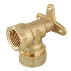 Угол Stahlmann IWS EasyFix 15 мм х 1/2 ВР(г) для гофрированных труб с креплением - фото 1