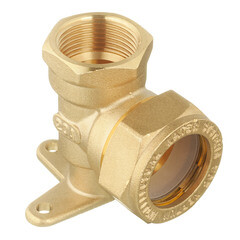 Угол Stahlmann IWS EasyFix 20 мм х 3/4 ВР(г) для гофрированных труб с креплением - фото 3