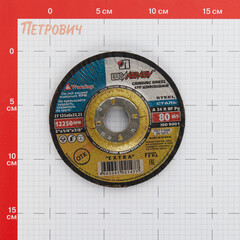 Круг зачистной по металлу Луга 125х22,2х6 мм - фото 3