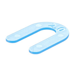 Изображение товара Подкова дистанционная для плитки Plitonit 2 мм (50 шт.)