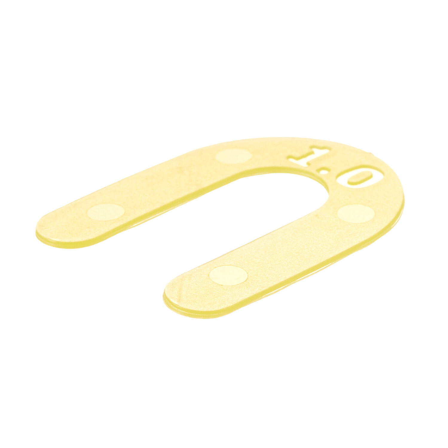 

Подкова дистанционная для плитки Plitonit 1 мм (50 шт.), Желтый