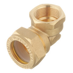 Угол Stahlmann IWS EasyFix 90° 20 мм х 3/4 ВР(г) для гофрированных труб - фото 1