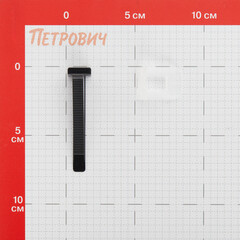 Система выравнивания плитки Plitonit Profi mini 1 мм комплект (зажим ворота, клин) (50+50 шт.) - фото 2