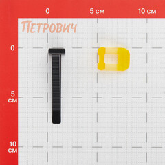 Система выравнивания плитки Plitonit Profi mini 0,7 мм комплект (зажим ворота, клин) (50+50 шт.) - фото 2