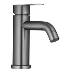 Смеситель для раковины Pura Latuno Swedbe однорычажный графит (L11301GT)