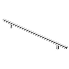 Ручка-рейлинг мебельная Kerron Metallic d12 мм металлическая хром (R-3020-224) - фото 1