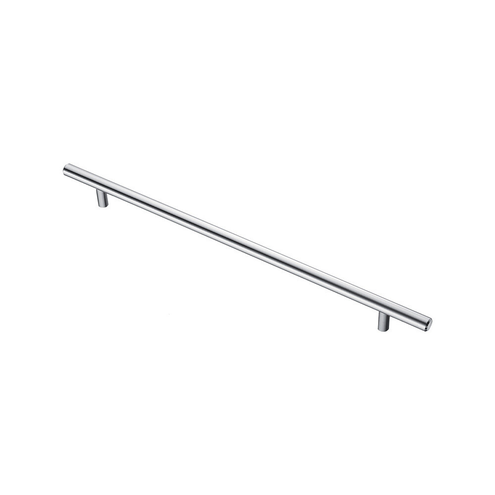 Изображение товара Ручка-рейлинг для мебели Kerron Metallic 10 мм хромовая гарнитура