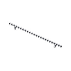 Ручка-рейлинг мебельная Kerron Metallic d10 мм металлическая хром (R-3010-256) - фото 1