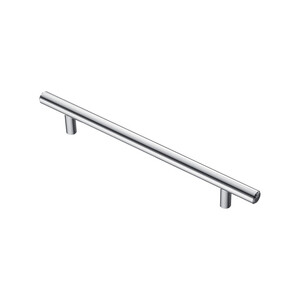 Ручка-рейлинг мебельная Kerron Metallic d10 мм металлическая хром (R-3010-160)