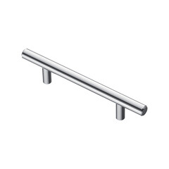 Изображение товара Ручка-рейлинг мебельная Kerron Metallic d10 мм металлическая хром (R-3010-96)