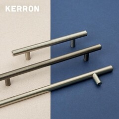 Ручка-рейлинг мебельная Kerron Metallic d12 мм металлическая сталь (R-3020-96 ST) - фото 6