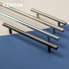 Ручка-рейлинг мебельная Kerron Metallic d12 мм металлическая сталь (R-3020-96 ST) - фото 4