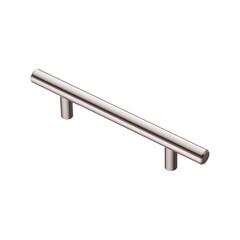 Ручка-рейлинг мебельная Kerron Metallic d10 мм металлическая сталь (R-3010-96 ST) - фото 1