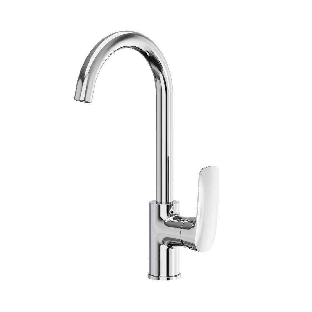 

Смеситель для кухни Tokito Komaki хром с высоким изливом однорычажный (TOK-KOM-1013)