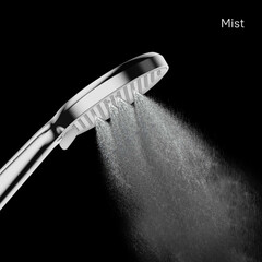 Лейка для душа Milardo Ideal Spa d126 мм 3 режима без шланга пластик хром (ILS3FCRM18) - фото 4