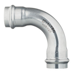 Угол VALTEC (VTi.951.I.002828) 90° 28 мм ВВ нержавеющая сталь - фото 3