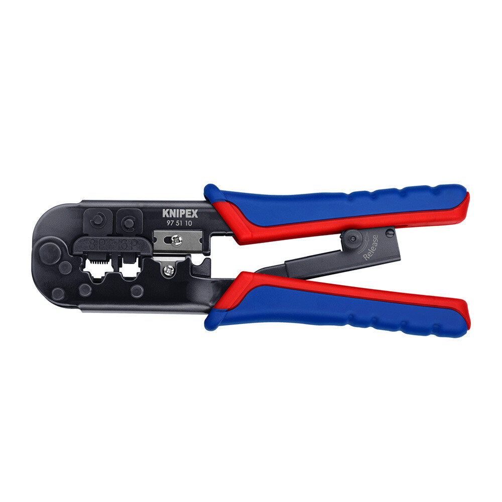 

Пресс-клещи для обжима RJ разъемов 8P8C/6P4C/6P4C/6P2C Knipex