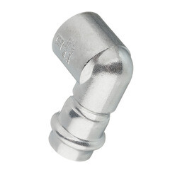 Угол VALTEC (VTi.952.I.002205) 90° 22 мм х 3/4 ВР нержавеющая сталь - фото 5