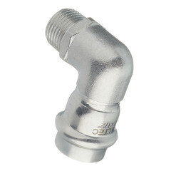 Угол VALTEC (VTi.953.I.002204) 90° 22 мм х 1/2 НР нержавеющая сталь - фото 5