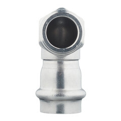 Угол VALTEC (VTi.953.I.002205) 90° 22 мм х 3/4 НР нержавеющая сталь - фото 2