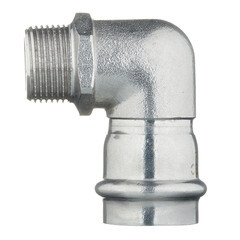 Угол VALTEC (VTi.953.I.002805) 90° 28 мм х 3/4 НР нержавеющая сталь - фото 4