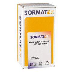 Анкер-шуруп Sormat SCS для бетона 10x140 мм (25 шт.) - фото 3
