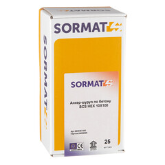 Анкер-шуруп Sormat SCS для бетона 10x100 мм (25 шт.) - фото 3