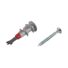 Дюбель для листовых материалов Fischer DuoBlade 15x44 мм нейлон с шурупом (4 шт.) - фото 4