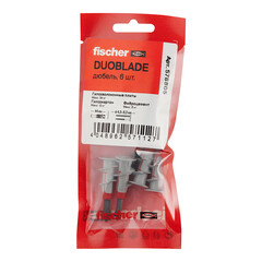 Дюбель для листовых материалов Fischer DuoBlade 15x44 мм нейлон (6 шт.) - фото 3